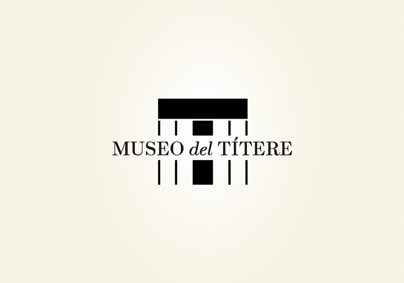 Museo del títere, diseño de logotipo y aplicaciones museísticas
