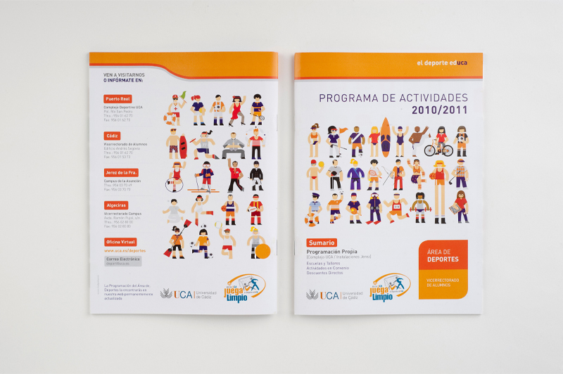 Diseño Programa de Actividades UCA - deportes