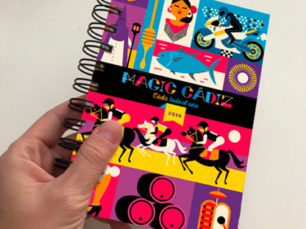 Magic Cádiz, diseño de agenda anual - Rebombo Estudio