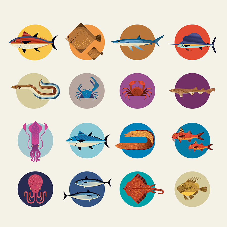 Iconografía de peces