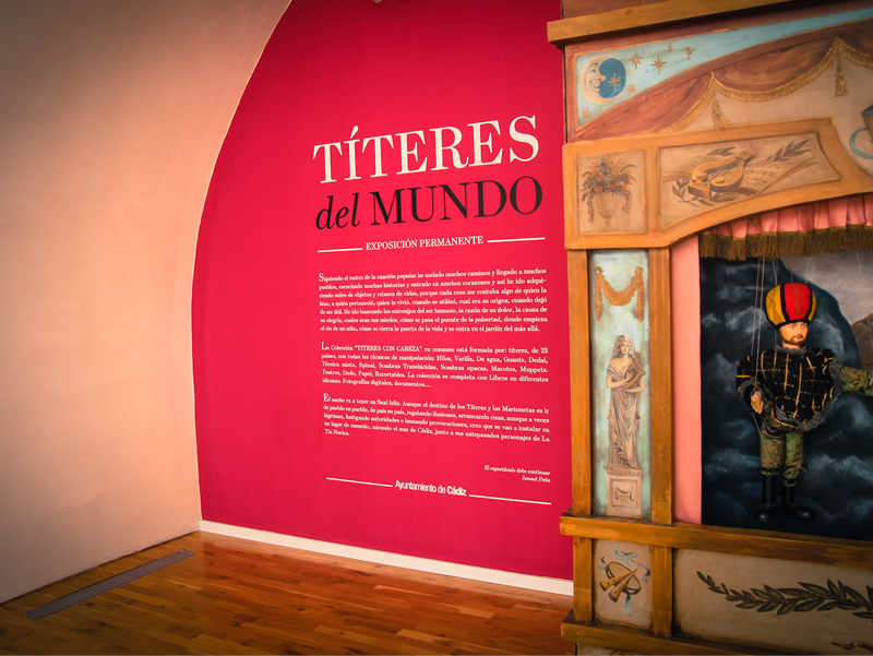 Museo del títere, diseño de logotipo y aplicaciones museísticas