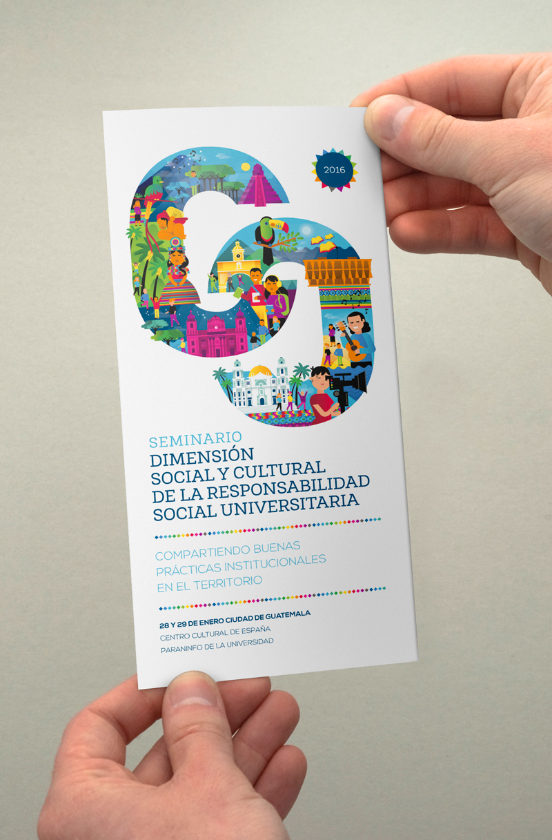 Seminario UCA / Guatemala, diseño de campaña