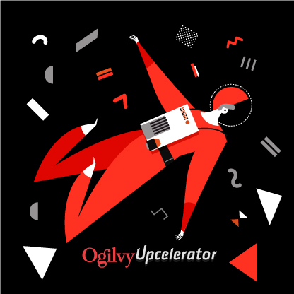 Upcelerator Ogilvy, diseño de ilustraciones para web