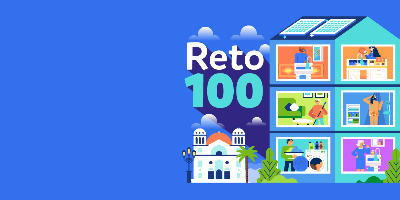 Ilustraciones, vídeos y story boards para campaña Reto 100