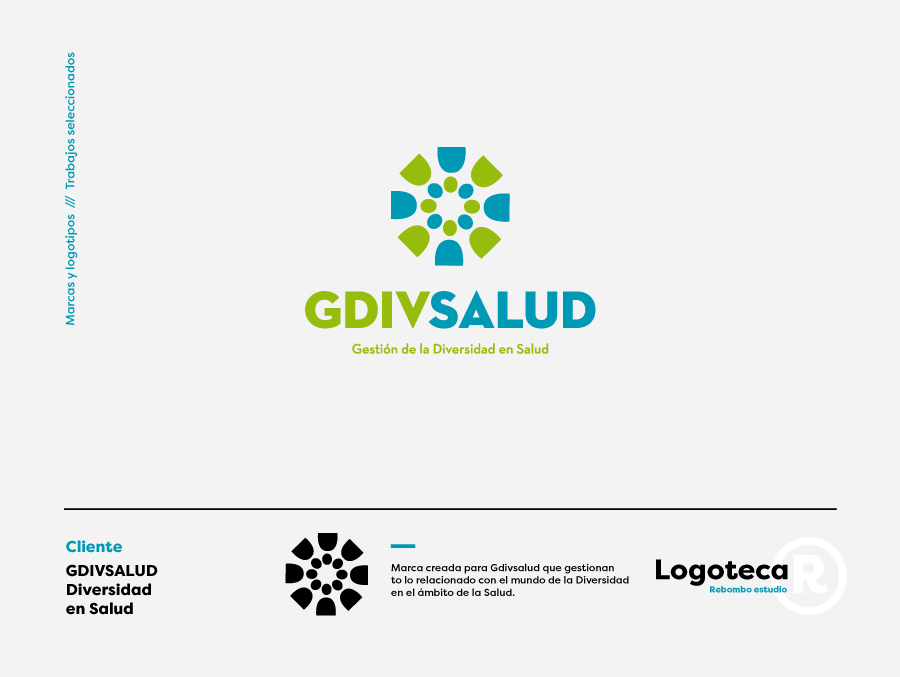 Marca creada para Gdivsalud que gestionan to lo relacionado con el mundo de la Diversidad en el ámbito de la Salud.